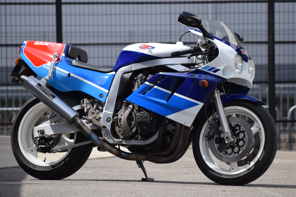Tige Et Pont Supérieur D'origine SUZUKI GSX-R750 RK 1989 - Pièces Moto Occasion Japonaises