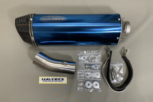 GSX-R1000/R MAVERICK スポーツスリップオンマフラー オールブルー仕様