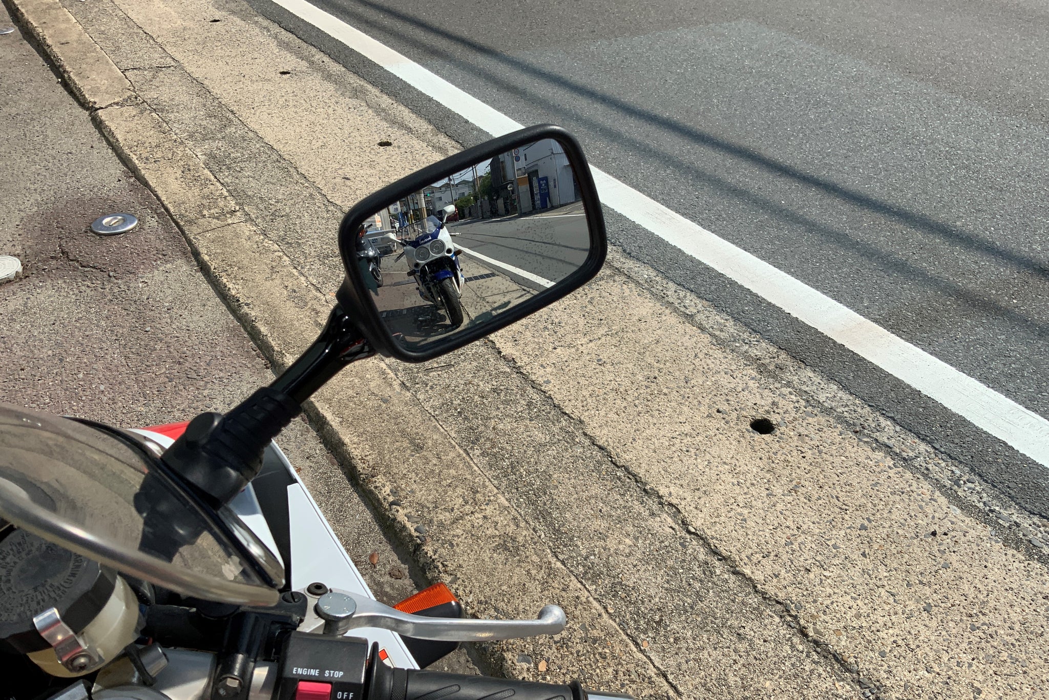 ワイドミラーレンズ（ブルー） – motorcycle proshop : m-tech